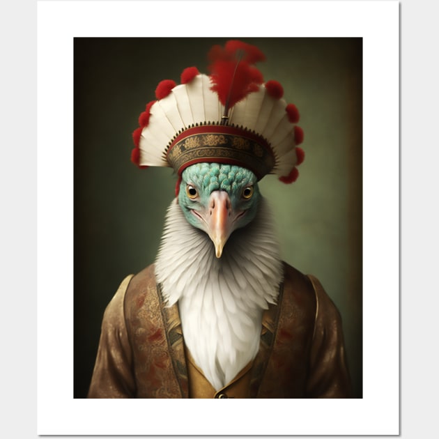 Designer Fashion Turkey Wall Art by Walter WhatsHisFace